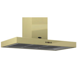 BRITANNIA Arioso TPK7088A90C Chimney Cooker Hood - Gloss Cream